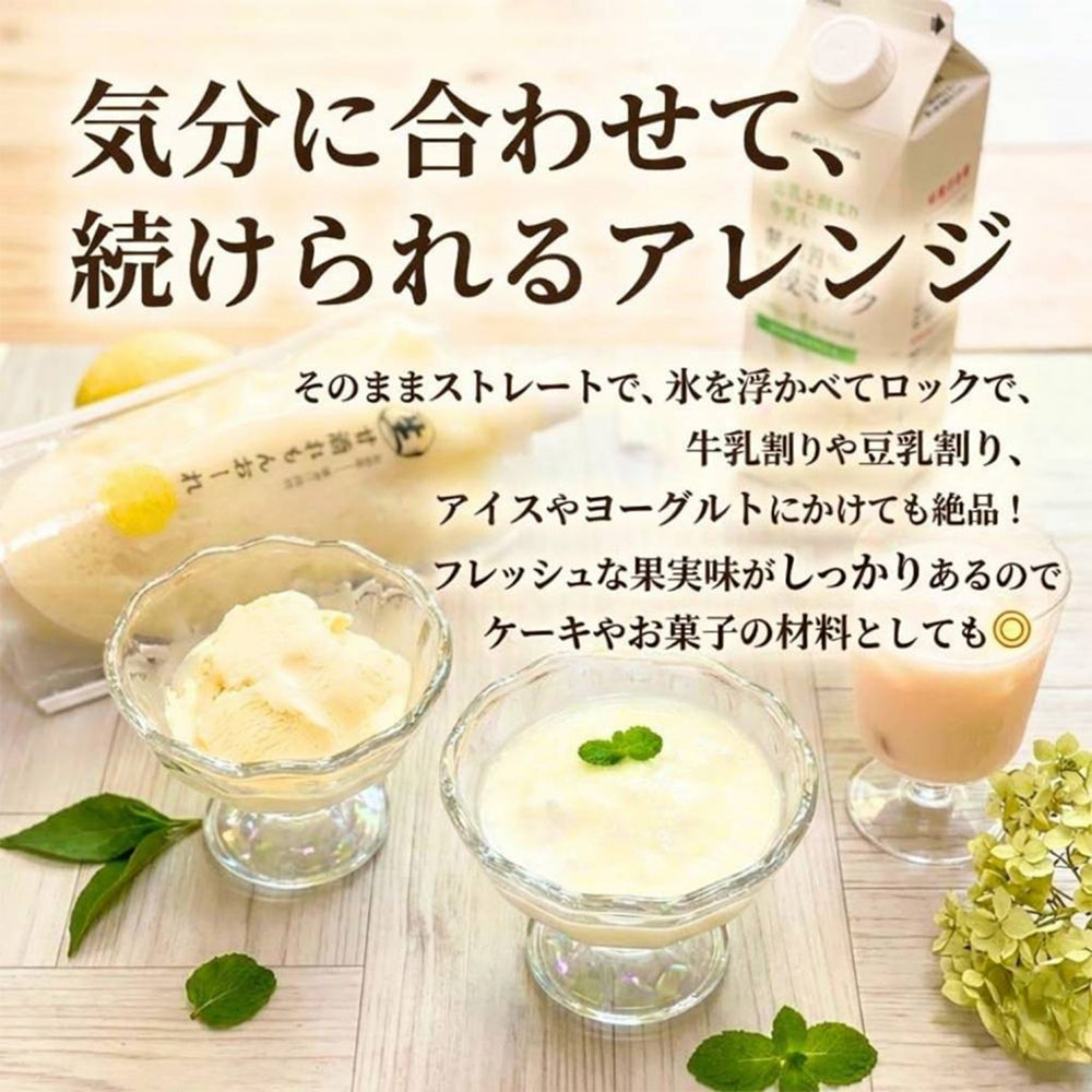 生甘酒 いちごおーれ れもんおーれ 1P 500g あまざけ 米麹 無添加 フルーツ甘酒 ノンアル アルコールゼロ 国産 伊藤家の食卓 FND-ff00281