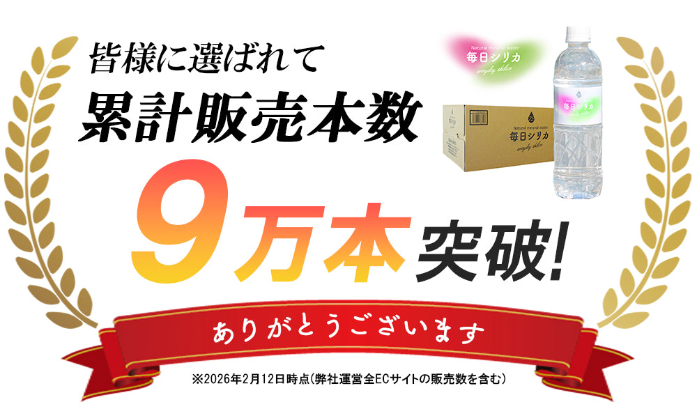 シリカ水 「毎日シリカ」525ml×40本入り 大分県産