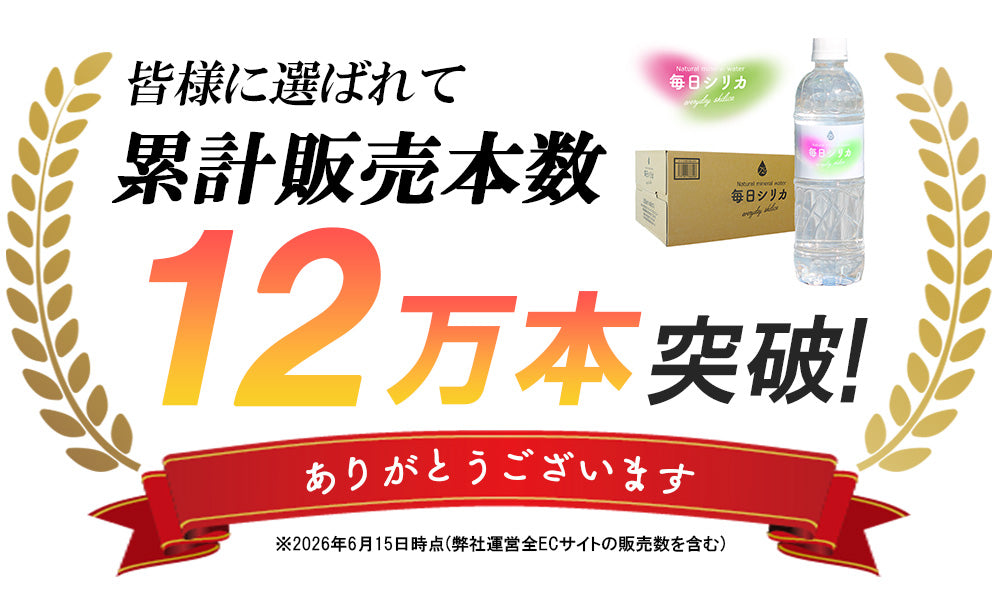 シリカ水 「毎日シリカ」525ml×40本入り 大分県産