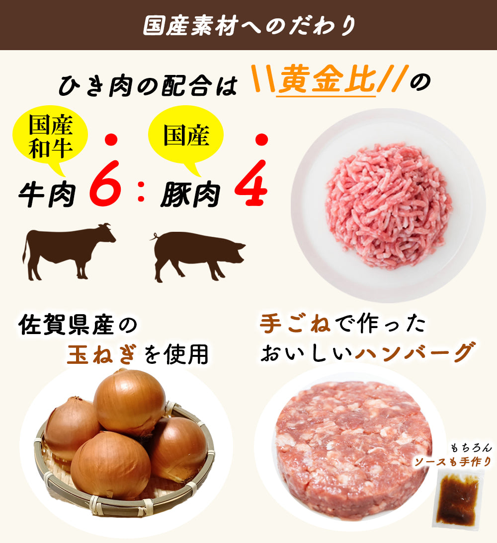 手づくりハンバーグ 5Pセット 10Pセット (1P/150g) ジャポネソース付き 温めるだけ 国産 伊藤家の食卓 FND-ff00278